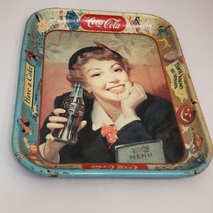 Authentic vintage Coca-Cola tray